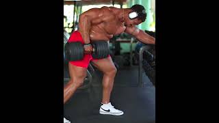 #workout |#backworkout |#gym |#gymvideos |#workoutvideos |#motivation | SINGLE ARM DUMBBELL ROW😈💯