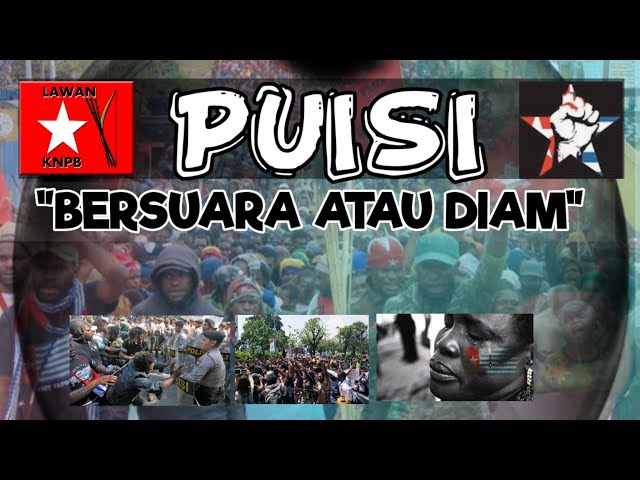 puisi sedih  Untuk Tanah dan Bangsa Papua.  Bersuara atau diam class=