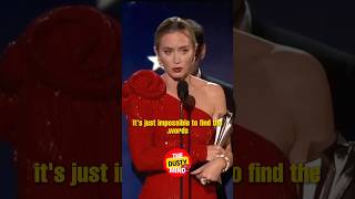 Emily Blunt Appreciating Christopher Nolan And Cillian Murphy ♥️🥰 #shorts