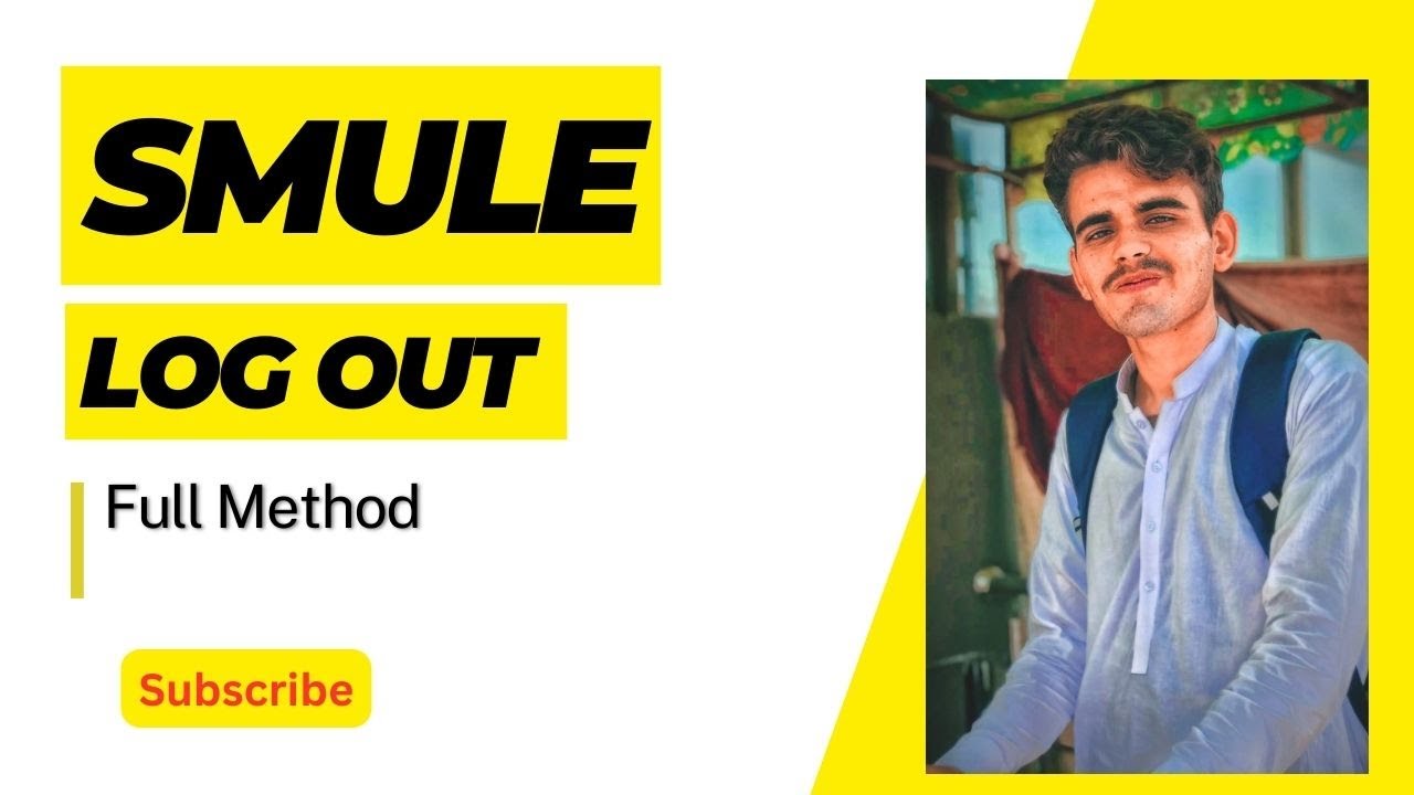 How to Log out or sign out from smule singing app 2023