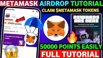 Metamask Airdrop Guide | How to get points in Metamask Airdrop | Metamask Airdrop Tutorial