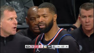 Marcus Morris Sr gets quickly ejected for arguing with ref vs Nets