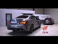 Mercedes CLA 180 with IPE Exhaust Innotech Performance Exhaust Cat-back powered by ShifTech