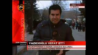 Muhsin Yazıcıoğlu Cenazeler Otopside Canlı Yayın 2009