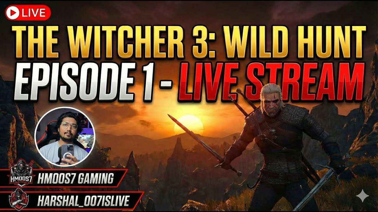 ep 1 - THE JOURNEY BEGINS! 🐺 The Witcher 3: Wild Hunt - Episode 1