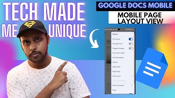 google docs mobile mobile page layout view