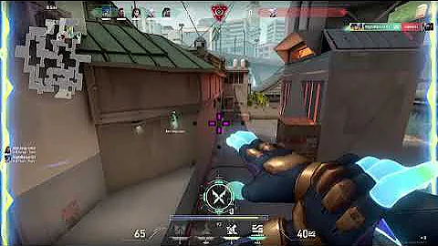 Valorant - Round 1 Ace, Split - Neon