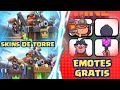 Skins de Torre y Emotes Gratis | Season 34 Clash Royale