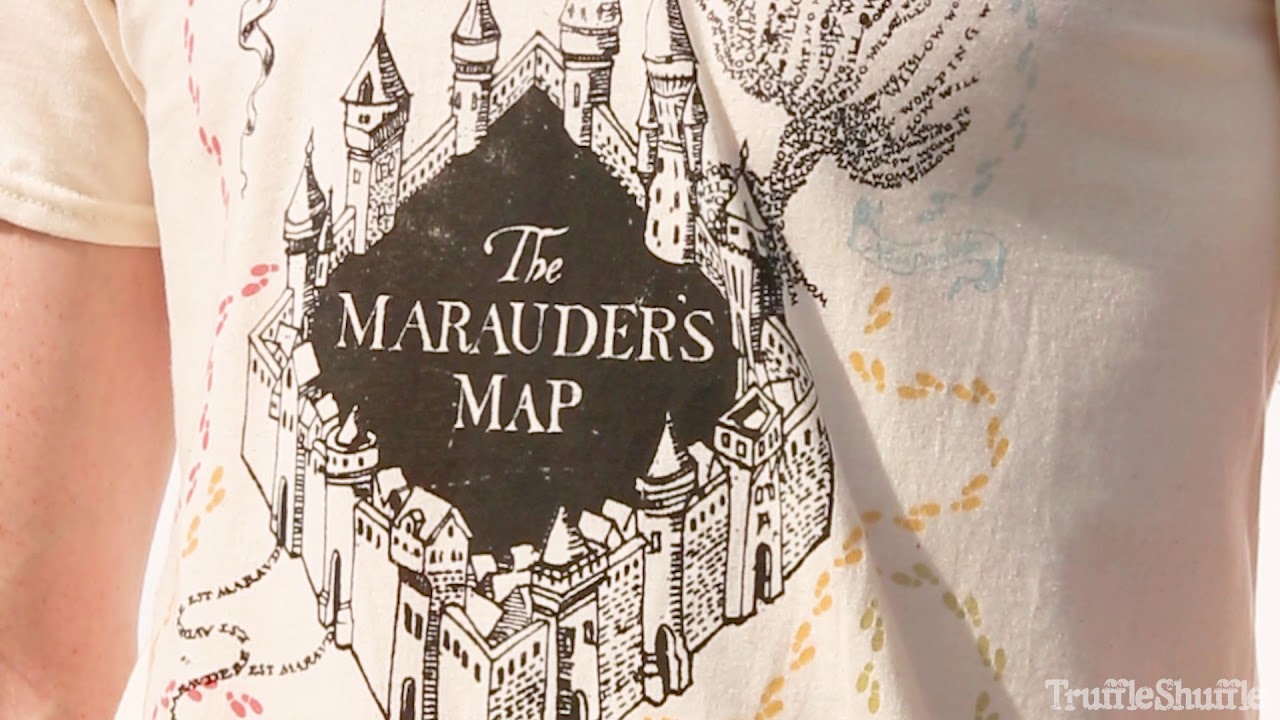 marauders map t shirt