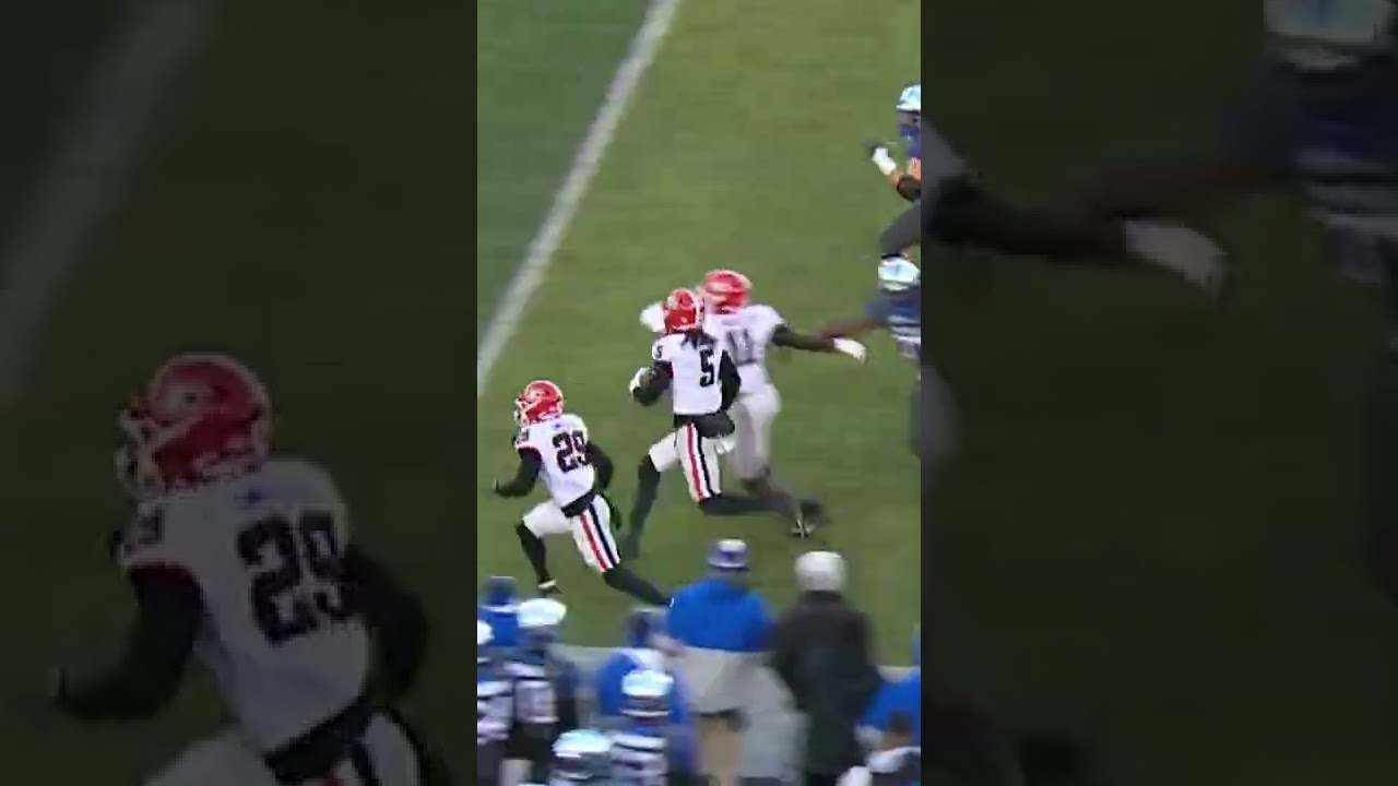 Kelee Ringo gets a BIG interception for 