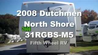 2008 Dutchmen North Shore 31RGBSM5 Fifth Wheel RV for Sale at RVs for Less Knoxville Tennessee