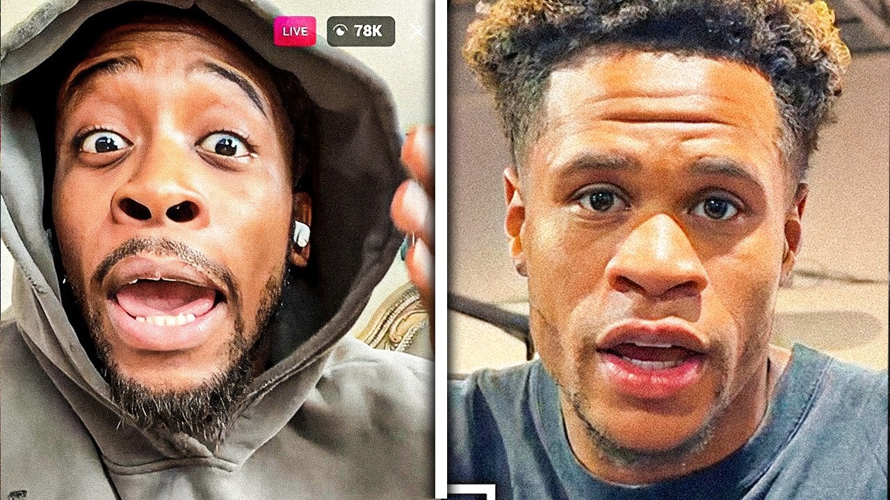 Keyshawn Davis Issues SAVAGE WARNING To Devin Haney ON LIVE!