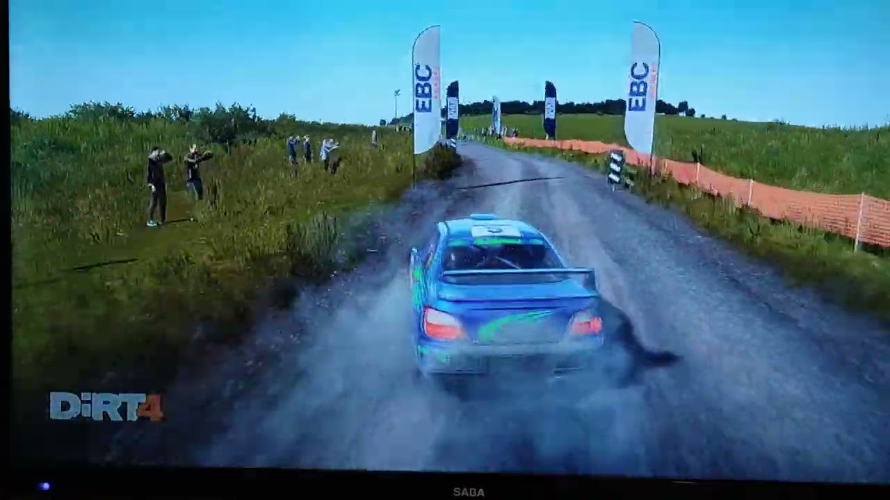 Dirt 4 - Manafon Lake - Descent / Powys, Galles. Subaru Impresa 2001 -  