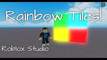 How to make a color changing blocks in Roblox Studio