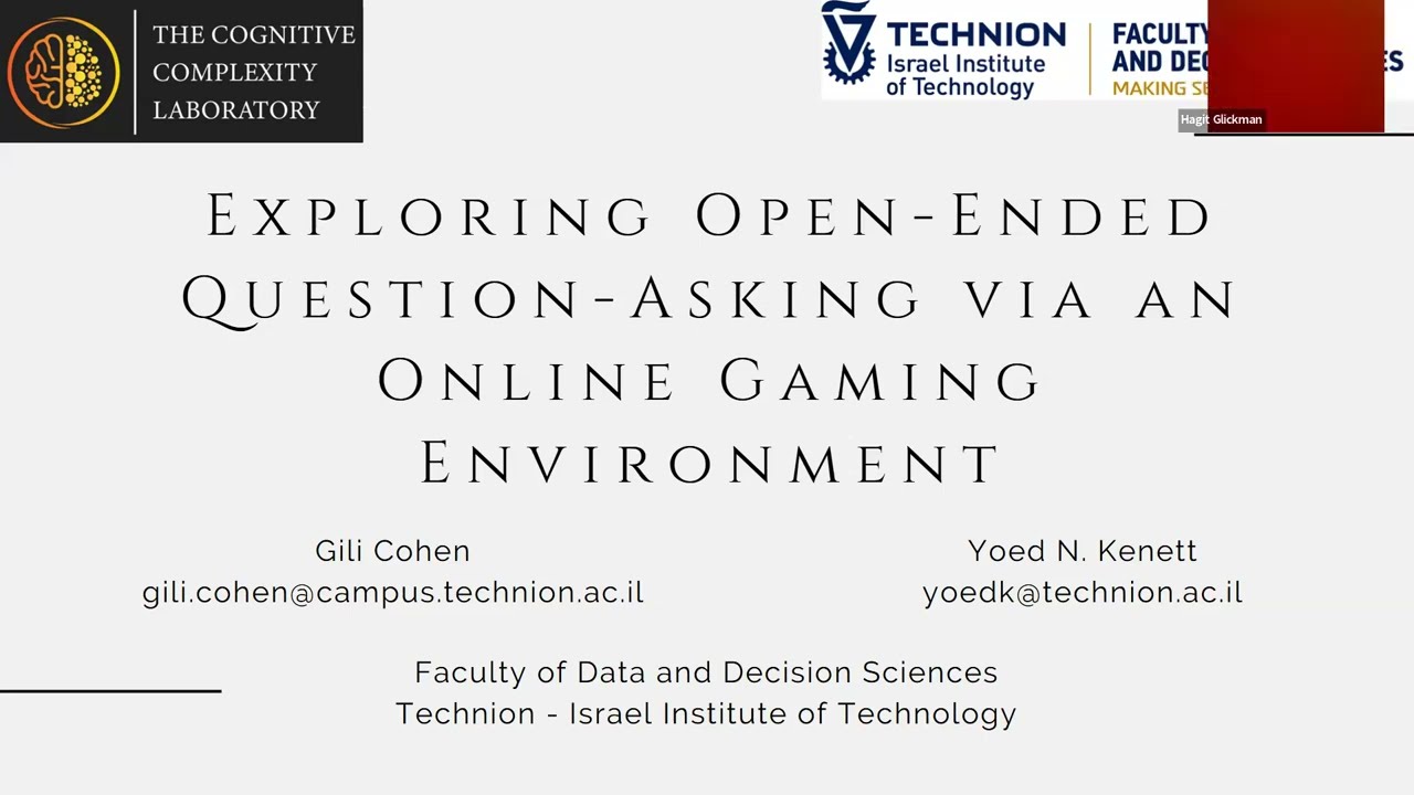 שאילת שאלות גילי כהן וד