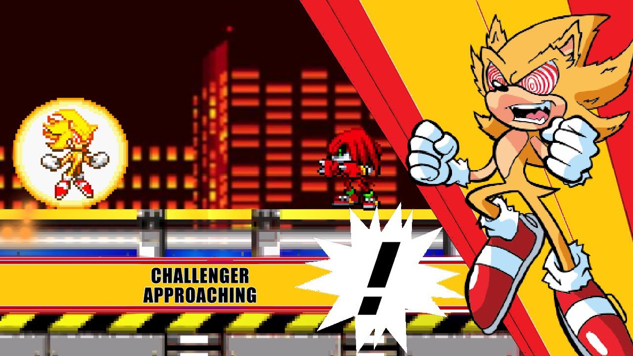 Fleetway Sonic Revamp by Sonicfan07 - A Mod for Super Smash Bros. Crusade.