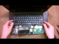 Как разобрать Ноутбук Lenovo ThinkPad SL510 ( Lenovo IBM ThinkPad SL510  disassembly)