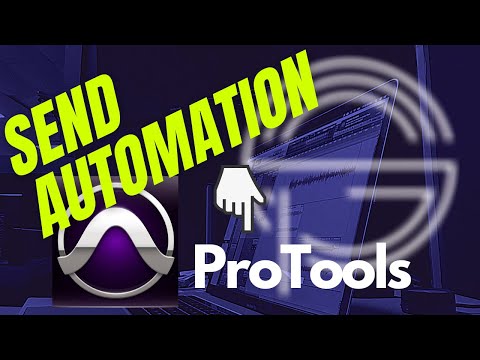 Basic Send Automation on Pro Tools (Mute Parameter) -Gahvvi