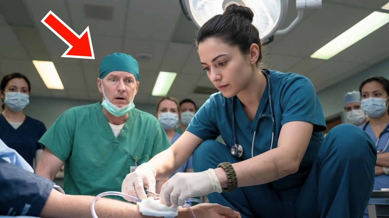 Reflexele ei erau mult prea rapide pentru o asistentă medicală proaspăt absolvită chirurgul șef a în