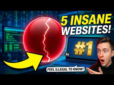 5 Insane Websites That Feel Illegal To Know! (Top 5 Secret Websites)