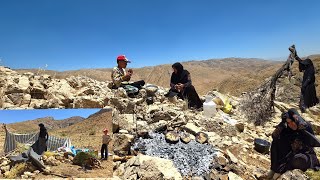 A nomadic mother's journey to collect firewood | Return to destruction and displacement
