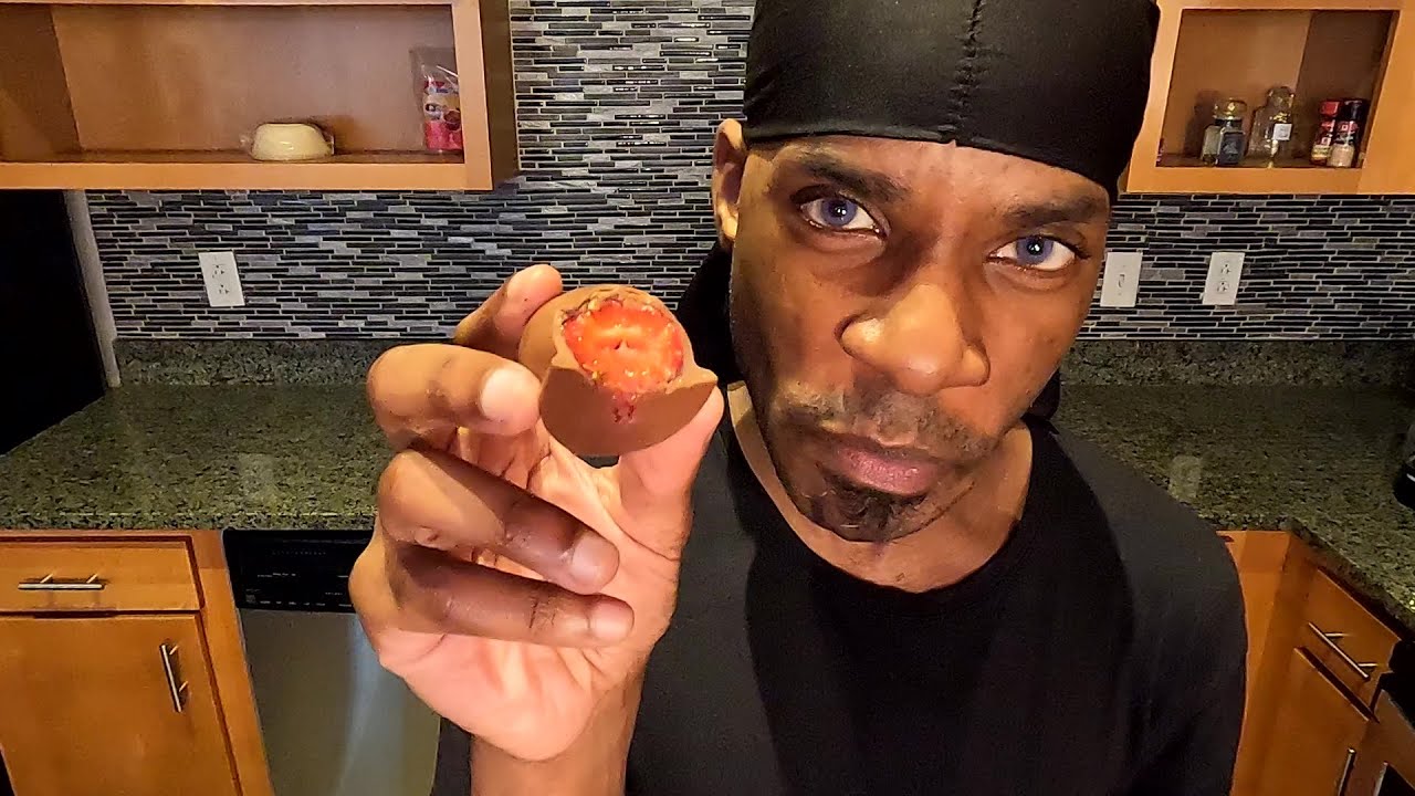 Eating Chocolate Covered Strawberries (ASMR Soft Spoken)