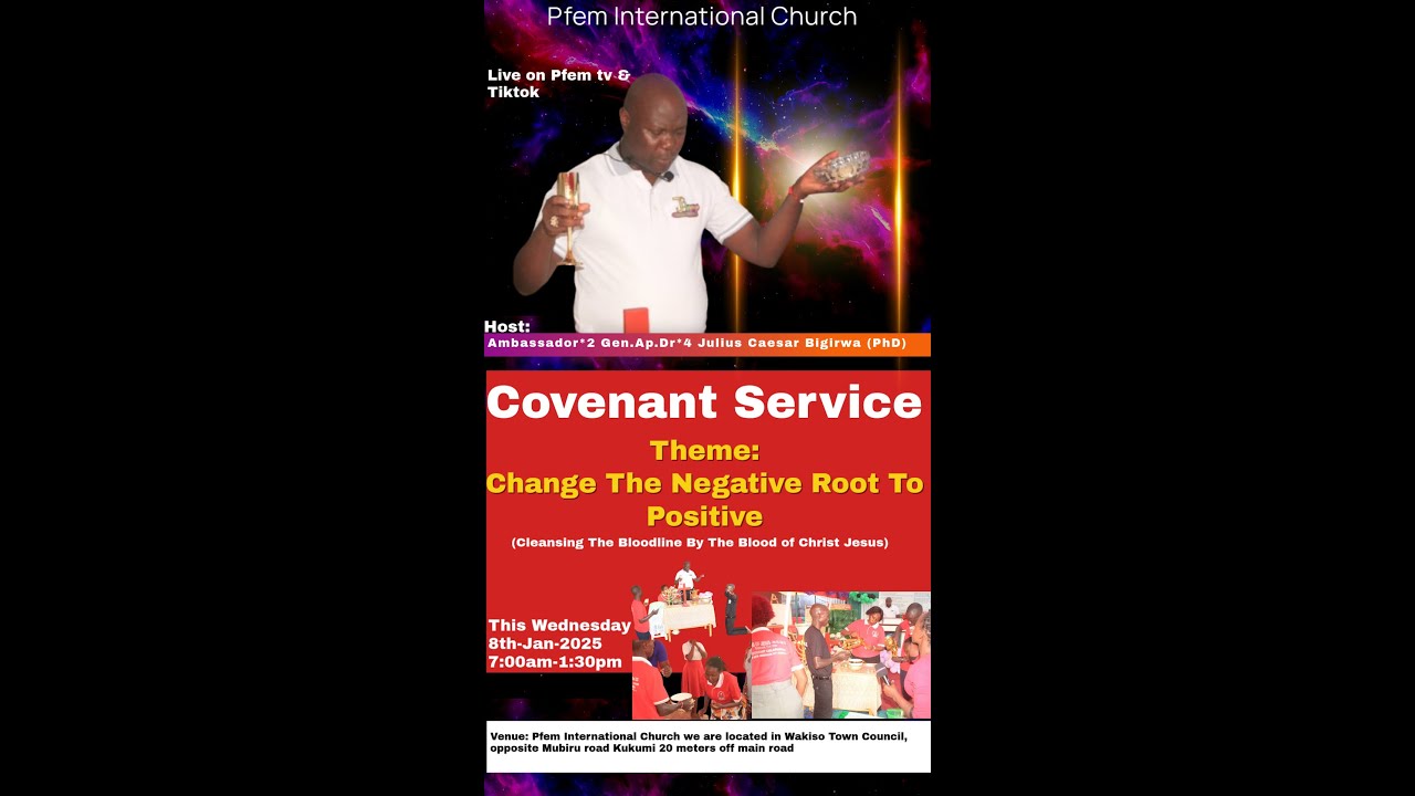 Theme: '' Change The Negtive Root To Positive '' (Cleansing The ...