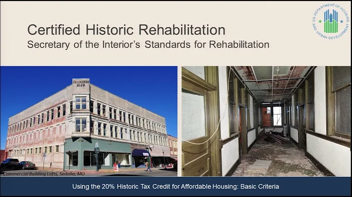 Using the Historic Tax Credit