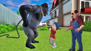 Scary Stranger 3D - New Update 5.0 - New Levels Go Bananas ( Android, ios )