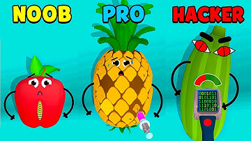 NOOB vs PRO vs HACKER - Fruit Clinic