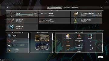 End-mission summary accuracy score bug, in Warframe