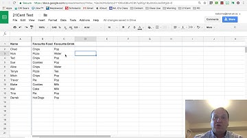 How to create a header column in Google Sheets