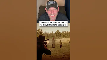 Reacting To Alternate Ending In Red Dead Redemption Shorts 