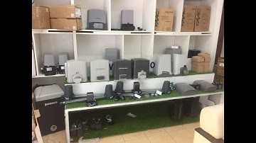 lắp đặt mô tơ cổng lùa tự động - motor cổng tự động