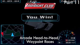 Midnight Club: Street Racing - RacerfanX Lets Play: Part 11 - Arcade Head-to-Head/Waypoint Races
