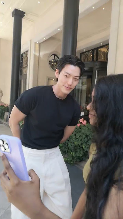 Kim Woo Bin for Milan Fashion Week. So kind, so elegant, so amazing 😍 #kimwoobin