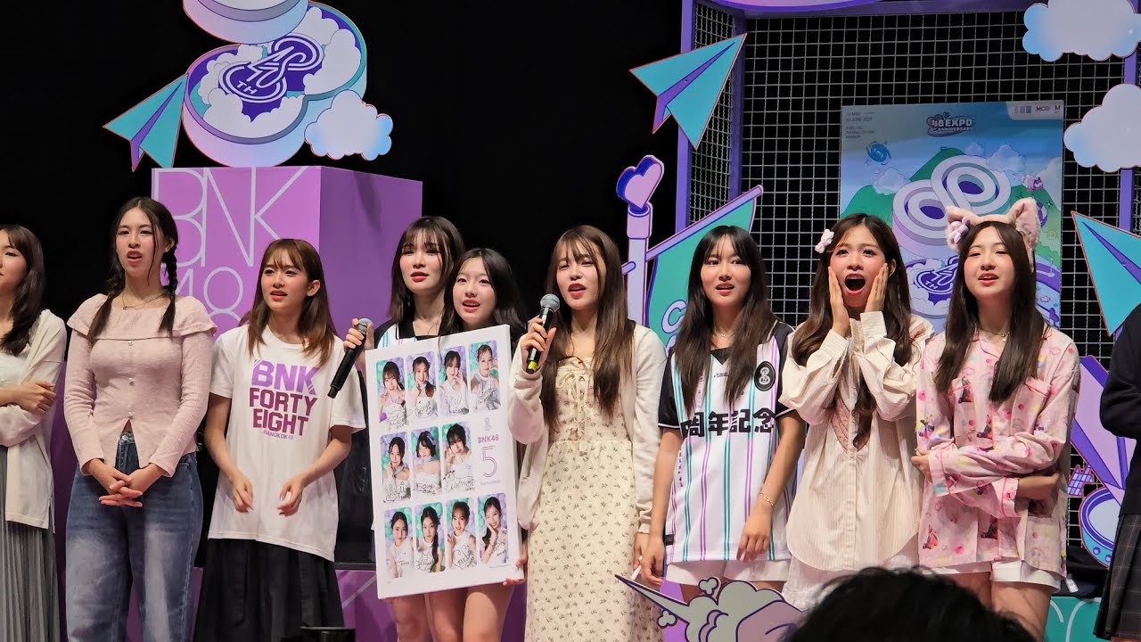 ประมูลแคนวาส BNK48 รุ่นที่5พร้อมลาย เซ็น 48EXPO -8th ANNIVERSARY จบที่ 3055 Ticket