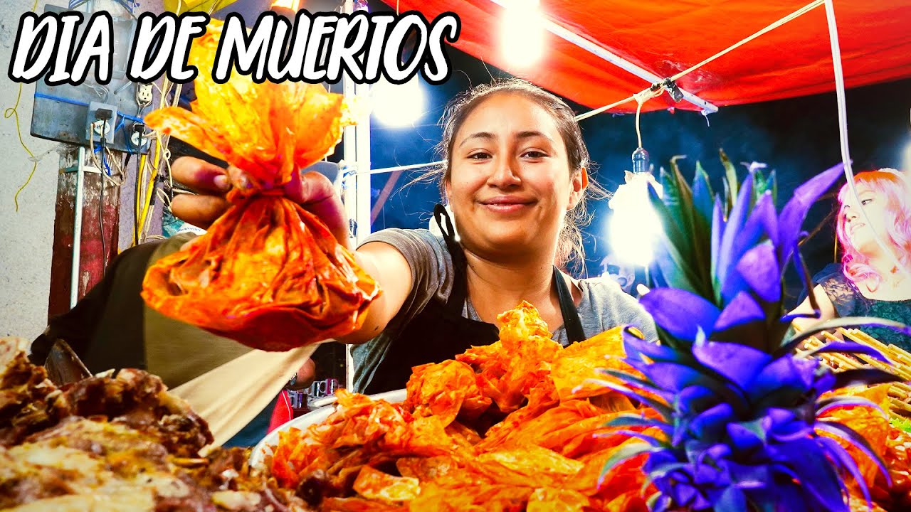 Probando COMIDA ÉPICA del DÍA DE MUERTOS en MIXQUIC ☆ NMQR ft. ChCh ☆ WeroWeroTV ☆ kenroVlogs