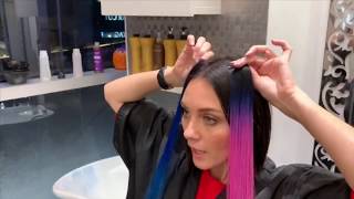 HOW TO CREATE VIBRANT HAIR EXTENSIONS