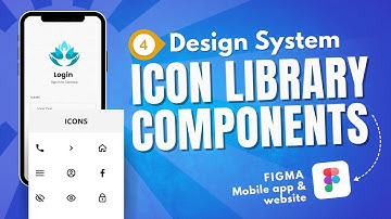 Figma Beginners Tutorial: Add Icon Components to your Design System