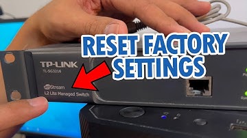 How to reset TPLink JetStream switches to factory default by using Hyper Terminal