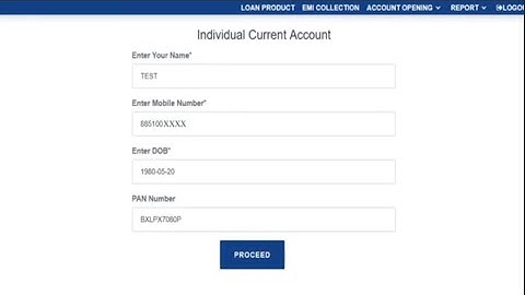 CSC HDFC Bank Individual Current Account Opening Full Process using digital seva portal