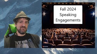Fall 2024 Speaking Engagements