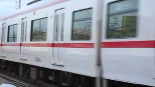 名鉄1704F(廃車)＋旧色3155F快速特急新鵜沼行知立入線