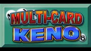 MULTI -CARD KENO ACTION - DREAM HIT ON ALL 20 CARDS!! JACKPOT!