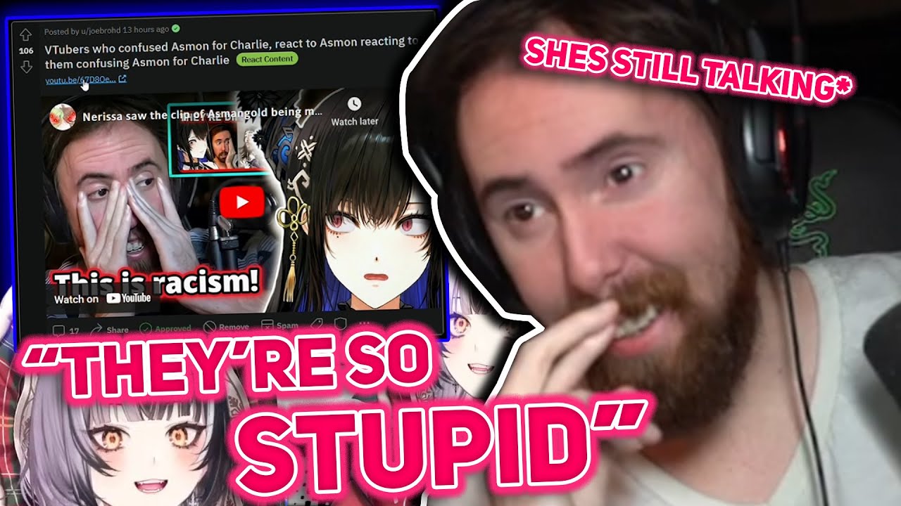 ASMONGOLD saw the clip of NERISSA and SHIORI'S apology