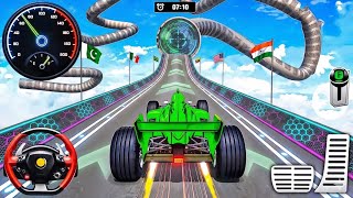 Formula Car Mega Ramp Extreme Racing - GT Car Formula Car Racing Stunts 3D - Android GamePlay screenshot 4