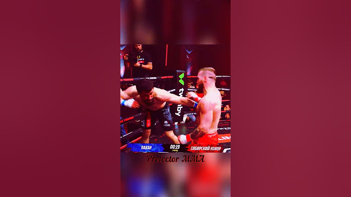 Пахан VS Конор – СУПЕРБОЙ! #мма #бой #нокаут