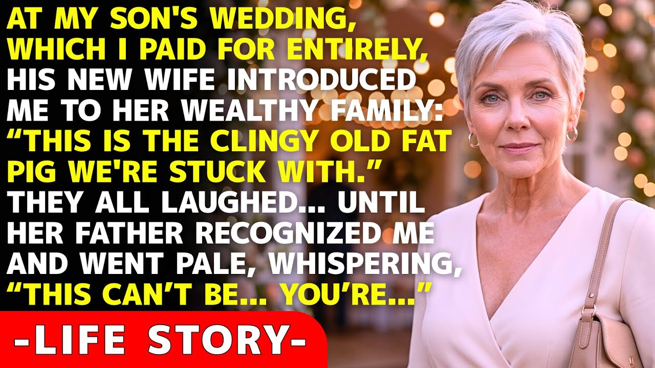 My Daughter-in-Law Called Me a Pig at My Son’s Wedding—Then Found Out I Was Her Father’s CEO