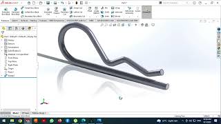 Hair clips  | Solidworks tutorial exercise 11  #Exercise